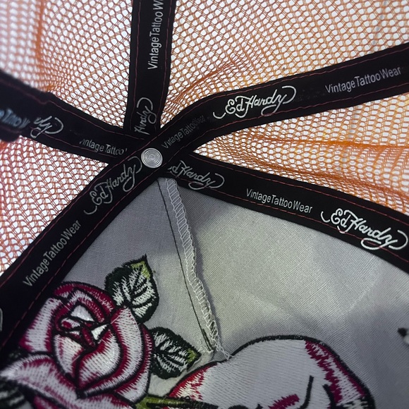 Ed Hardy Vintage Y2K Trucker Hat RARE - Picture 5 of 7